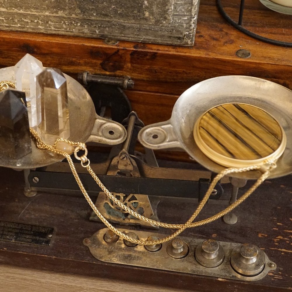 Tiger Eye Reversible Chico's Necklace